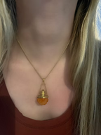 Regency Carnelian Scent Bottle Pendant