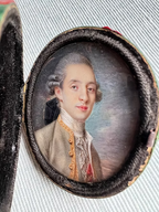 Antoine Vestier Portrait Miniature c.1780