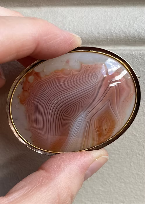 Georgian Specimen Agate Collar