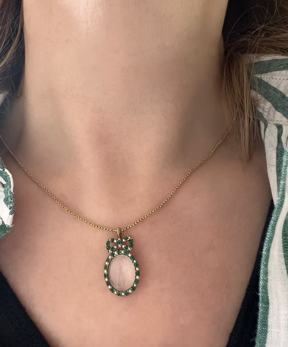 c18th Locket Pendant