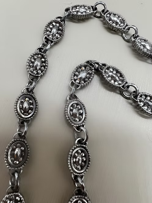 Georgian Cut Steel Necklace