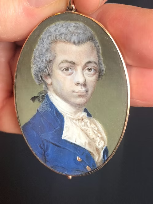 Portrait Miniature of a Gentleman of Colour