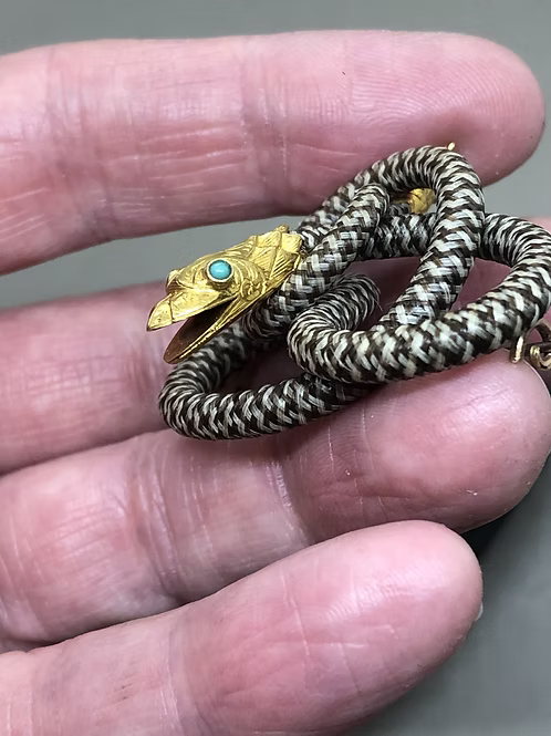 Bicolour Hairwork Snake