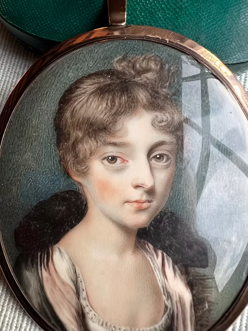 Portrait Miniature by Naish