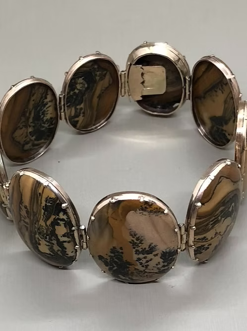Egyptian Jasper Georgian Bracelet