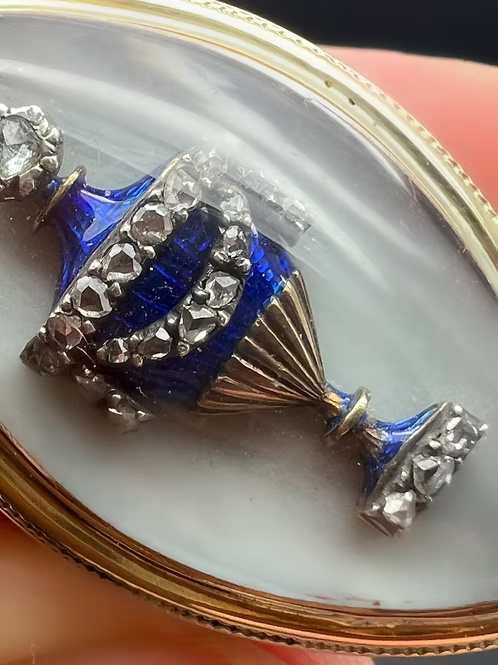 Diamond Urn Ring c.1780