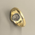 Butterfly Cameo Mourning ring for Elizabeth Chute 1842