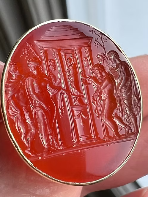 Intaglio after Valerio Belli c.1740