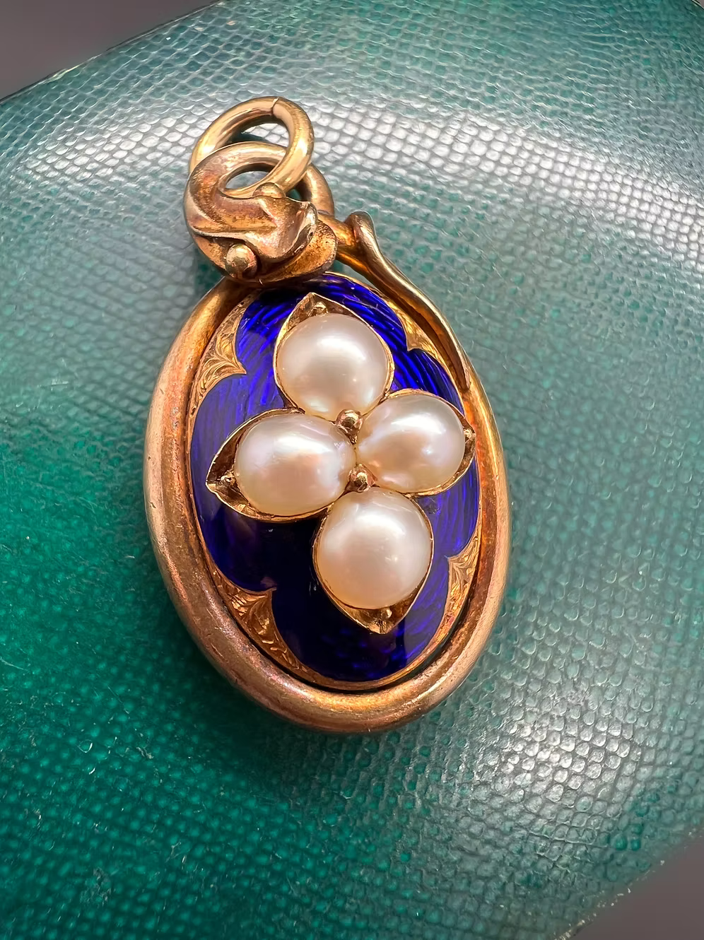 Victorian Snake Pendant
