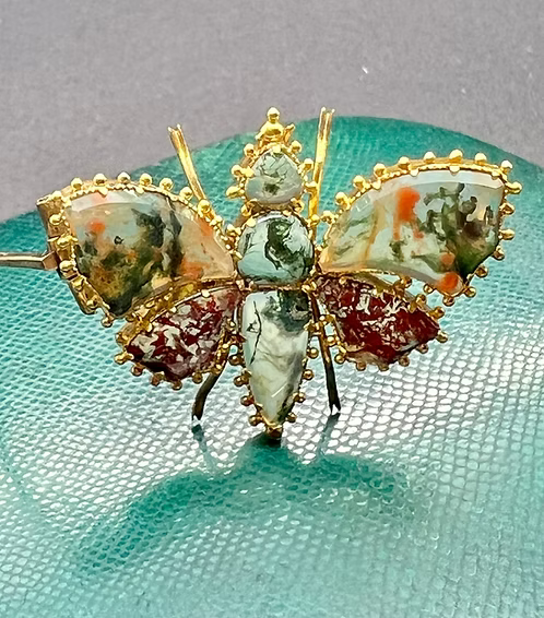 Georgian Agate Butterfly