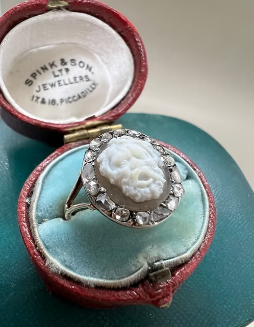 Satyr Cameo Ring