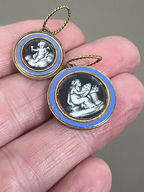 Grisaille Pendants