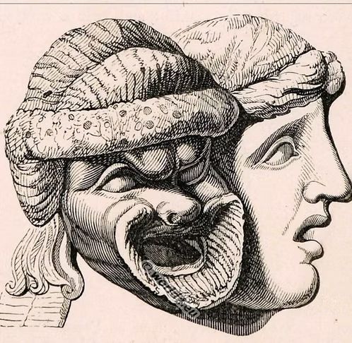 Theatre Mask Pendant