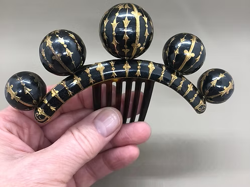 Enamel Hair Ornament