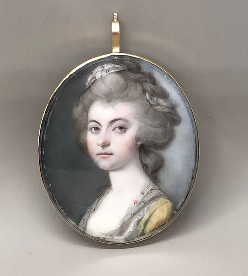 Portrait of a Lady by Joseph Daniel (1758-1803).