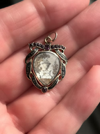 Georgian Mourning Heart c.1760