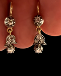 Victorian Old Cut Diamond Earrings