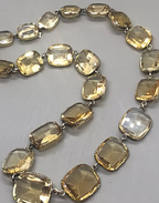 Citrine Georgian Rivière