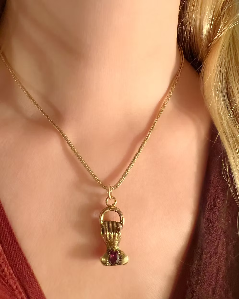 Georgian Hand Pendant