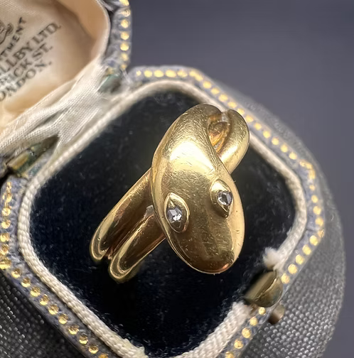 Victorian Snake Ring