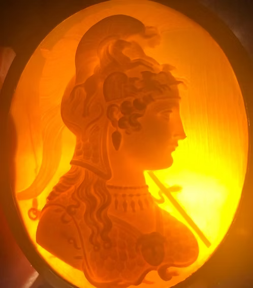 Minerva Shell Cameo c.1840
