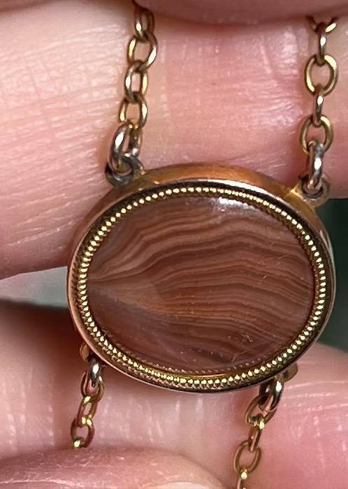 Georgian Specimen Agate Collar