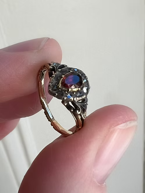Rococo Heart Ring c.1760