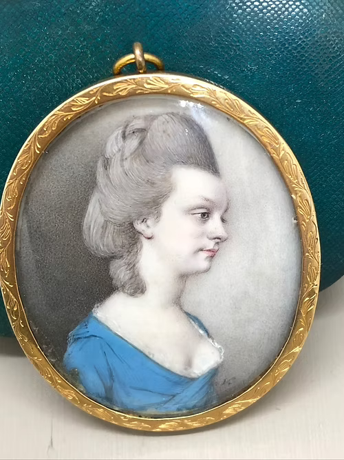 Lady in Blue