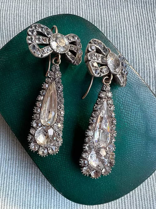 Georgian Paste Earrings