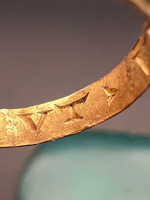 Tudor Posy Ring