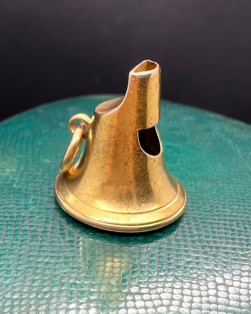 15 ct Victorian Whistle Pendant