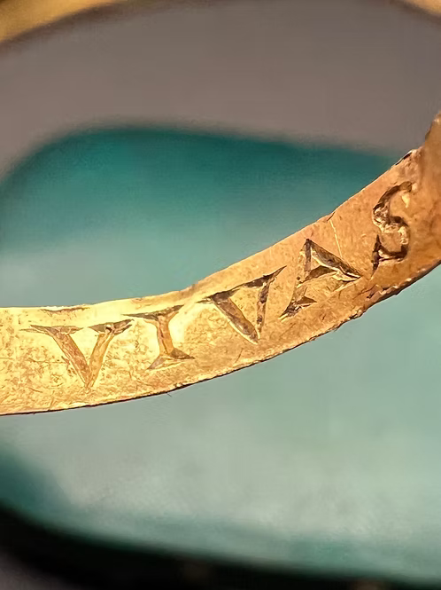 Tudor Posy Ring