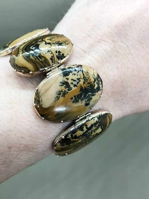Egyptian Jasper Georgian Bracelet