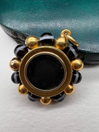 Victorian Banded Agate Pendant