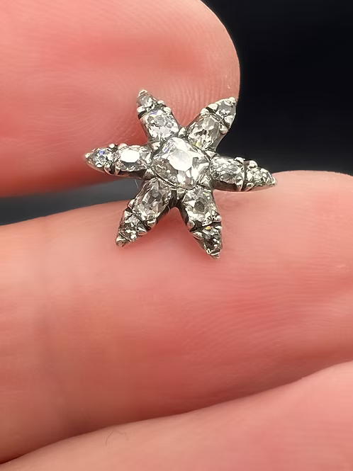 Old Cut Diamond Georgian Single Star
