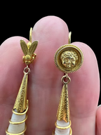 Victorian Shell Earrings