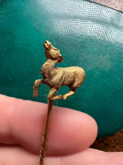 Victorian Deer Stickpin