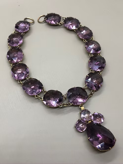'Queen Anne' Paste Necklace c.1760