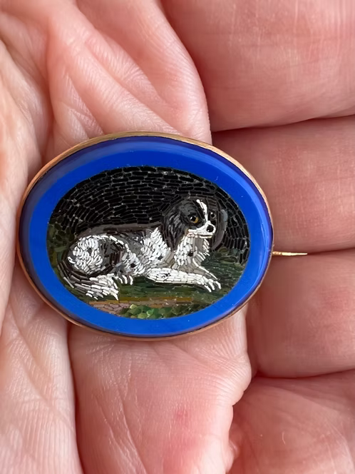 King Charles Spaniel Micro Mosaic