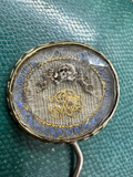 Memento Mori Stuart Crystal Pin c.1690
