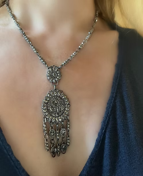 Steel necklace c.1790