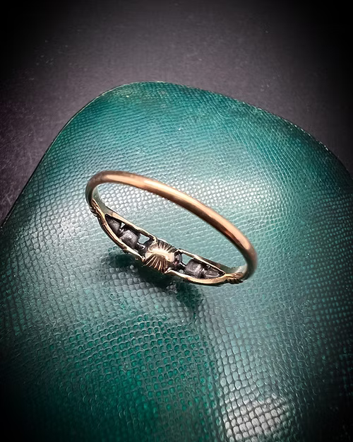 George III Rose Diamond Ring