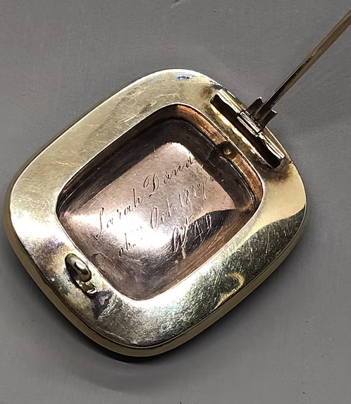 Pristine Mourning Brooch 1817