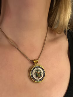 Micromosaic Scarab Pendant