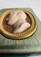 Grand Tour Hardstone Portrait c.1810.