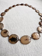 Georgian Moss Agate Rivière
