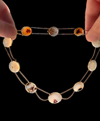 Moss Agate Esclavage Necklace