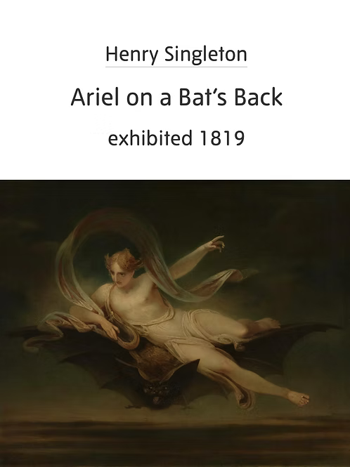 Ariel on a Bat