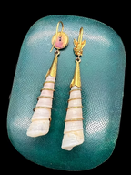 Victorian Shell Earrings