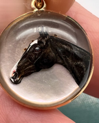 Racehorse Essex Crystal Pendant